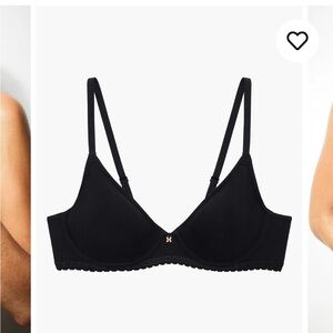Savage X Fenty Black Seamless Underwire Bra